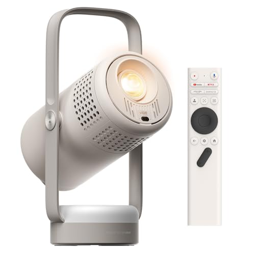 XGIMI Vibe One lightweight Android TV projector for backpacking