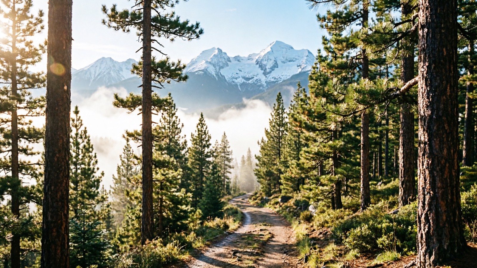 Backpacking guide overview — hiker with pack on mountain ridgeline at sunrise