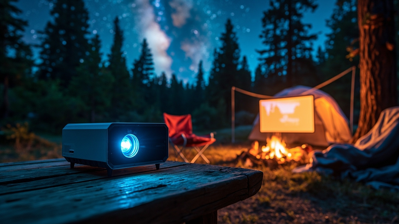 Best Camping Projectors Under $500 (2026 Picks)