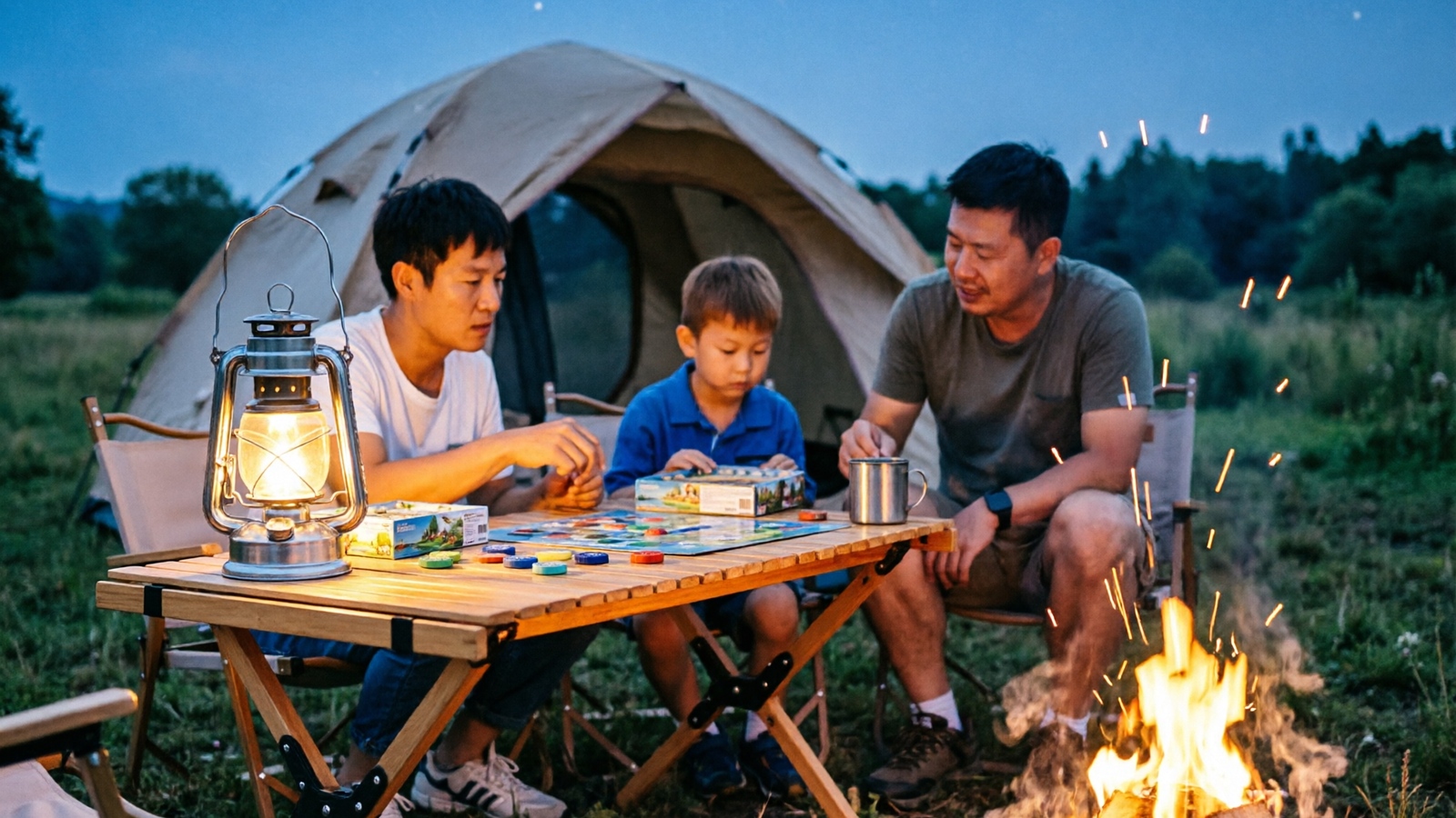 35+ Best Camping Games for Adults, Kids & Families